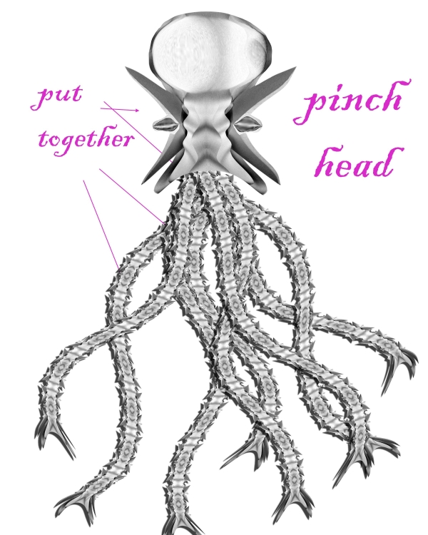 Creation of Cuddle the Fish: Step 4